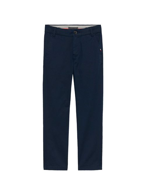 Pantalone blu slim fit TOMMY HILFIGER | KB09638C1G